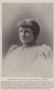 Schrijvers van de dag, Miss Mary E Wilkins door English Photographer