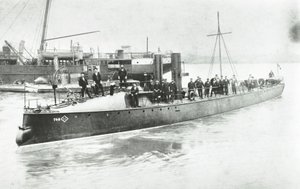 Yarrow and Company Shipbuilding Works, Isle of Dogs, torpedoboot nr. 80, Londen, 1887