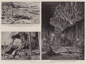 Zanzibar na het bombardement door English Photographer