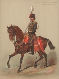 10e Prince of Waless Own Royal Hussars, Officier, Review Order door English School