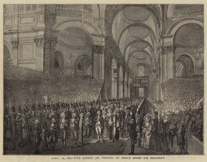 23 april 1789, Koning George III bezoekt St Paul
