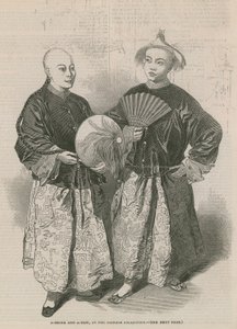 A-Shing en A-Yow, bij de Chinese Collectie door English School