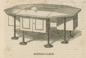 Een wedtafel