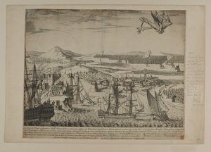 Een Karikatuur van de Oostenrijkse Successieoorlog, uitgegeven door G. Foster, Londen, 1743