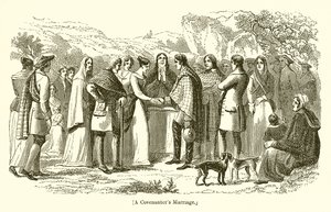 Een huwelijk van Covenanters door English School