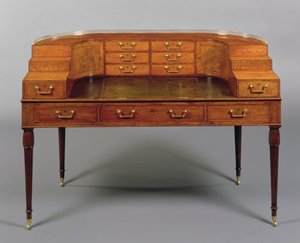 Een George III Carlton House Bureau