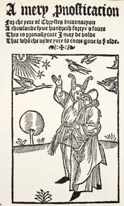 Een vrolijke voorspelling voor 1544 door English School