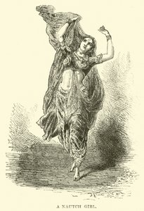 Een Nautch-meisje