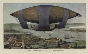 Een Nieuwe Amerikaanse Navigeerbare Oorlogsballon door English School