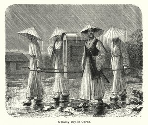 Een Regenachtige Dag in Korea