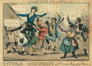 Een Scène in het Heilige Land, 17 maart 1829 door English School