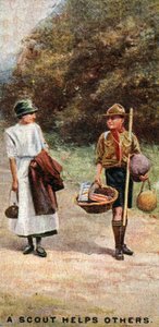 Een Scout Helpt Anderen, 1929