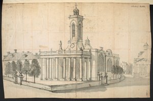 Een gebouw in Northampton, uit de 