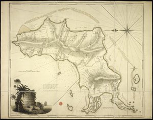 Een nieuwe en nauwkeurige kaart van het eiland Carriacou in de West-Indië door English School