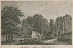 Een schilderachtig uitzicht nabij Paddington, Middlesex