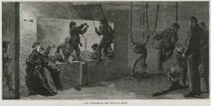 Een speelkamer voor de armen in Islington: De gymzaal en kegelbaan door English School
