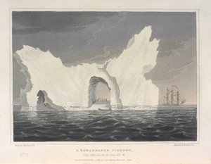 Een opmerkelijke ijsberg. Juli 1818. Lat.74 & Long.64.W, uit 