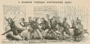 Een tocht door Westminster Abbey door English School