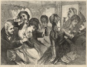 Een uitje in een trein naar een modieuze badplaats door English School