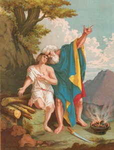 Abraham die Isaac offert door English School