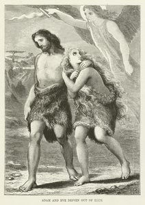 Adam en Eva verdreven uit Eden