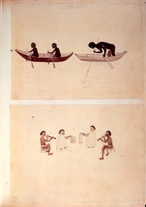 Add.15508 fol.10 Aboriginals vissen, uit 