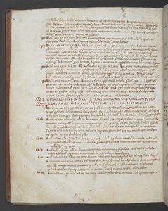 Eusebius van Caesarea, Chronicon, met toevoegingen van St Jerome, Prosper van Aquitaine, Marius van Avenches, en een anonieme auteur door English School