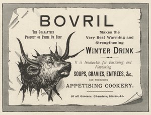 Advertentie, Bovril door English School