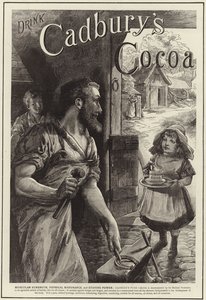Advertentie voor Cadburys drinkchocolade