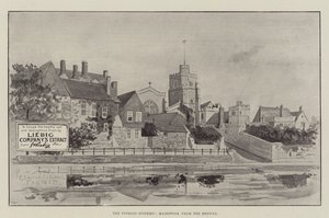 Advertentie, de tyfusepidemie, Maidstone van de Medway door English School