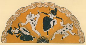 Advertentiefolder voor het Theatre Metropole, Peckham, Londen door English School