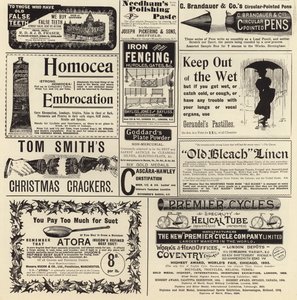 Advertentiepagina uit The Graphic Christmas Number 1897 door English School