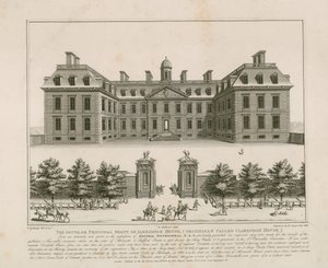 Albemarle House (oorspronkelijk Clarendon House genoemd) door English School