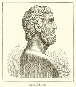 Alcibiades door English School