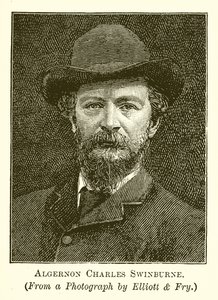 Algernon Charles Swinburne door English School