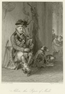 Allon, de doedelzakspeler van Mull