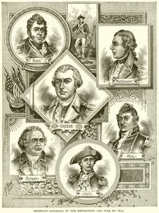 Amerikaanse generaals van de revolutie en oorlog van 1812
