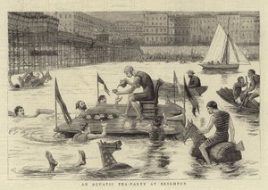 Een aquatische theepartij in Brighton door English School