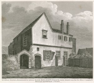 Een oude structuur genaamd in verschillende documenten King John