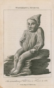Een buitengewoon kind geboren in Frankrijk in 1683 door English School