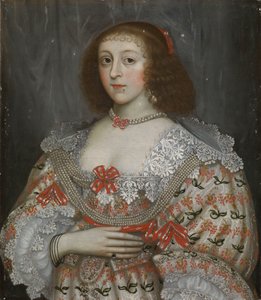 Een onbekende jonge dame uit de tijd van Karel I, c.1635