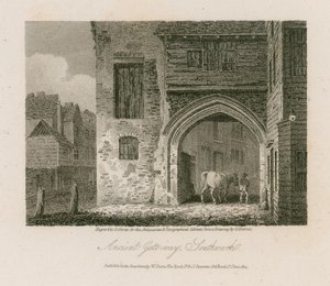 Oude poort, Southwark door English School