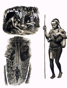 Oude volkeren van de wereld: Kleine trappers van de jungle door English School