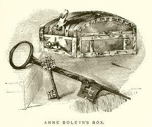 Doos van Anne Boleyn door English School