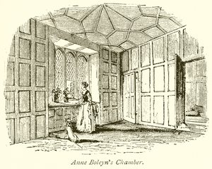 Anne Boleyns kamer door English School