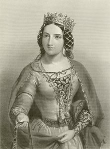 Anna van Warwick, koningin van koning Richard III door English School