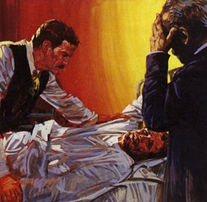 Anticiperend op een nieuwe mentale aanval, schoot Vincent Van Gogh zichzelf neer door English School