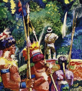 Antonio Raimondi bereikte wat hij dacht dat de bron van de Amazone was