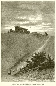 Toegang tot Stonehenge vanuit het Oosten door English School