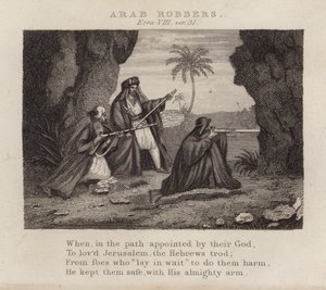 Arabische rovers, Ezra VIII, vers 31